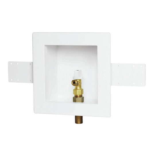 Square, Plain Box, No Valves Ice Maker Outlet Box Standard Pack