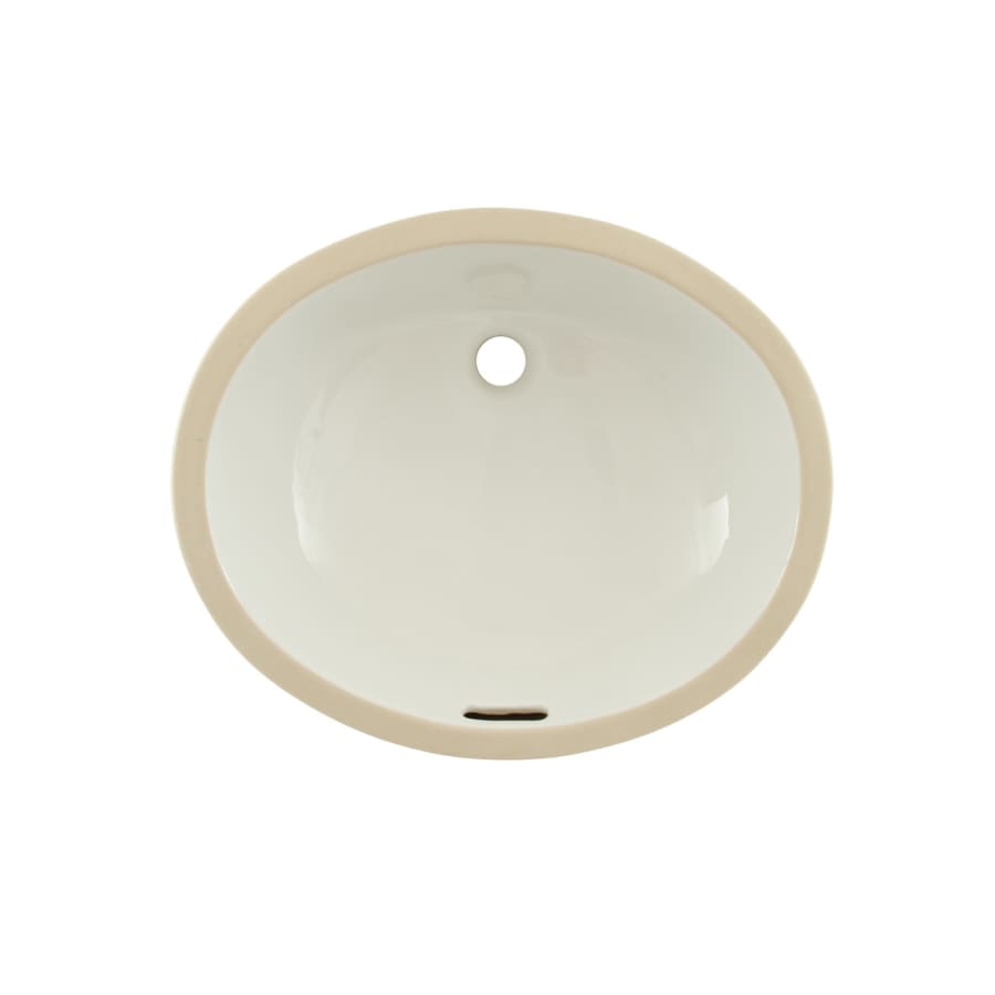 Rendezvous 17" Undermount Bathroom Sink with Overflow and CeFiONtect Ceramic Glaze