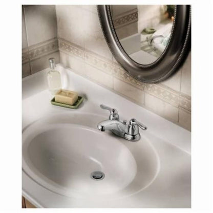 Chateau® Centerset Lavatory Faucet, ADA, 2 Handle, 3-Hole, 1.5 gpm, Polished Chrome