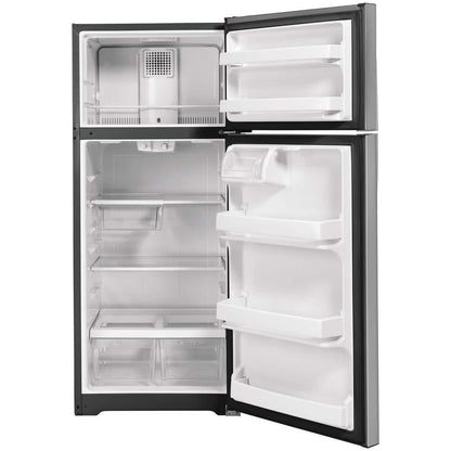 GE 17.5 Cu Ft Tp Mnt Refrigerator Estar Ss