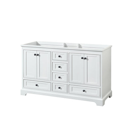 Deborah Double Bathroom Vanity - 59.25W x 34.25H x 21.5D