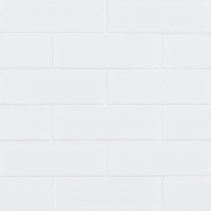 Retro Brick Bianco White Tile