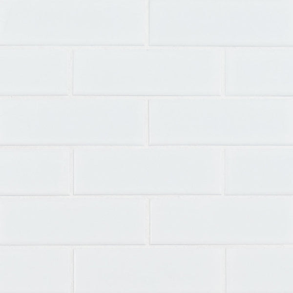 Retro Brick Bianco White Tile