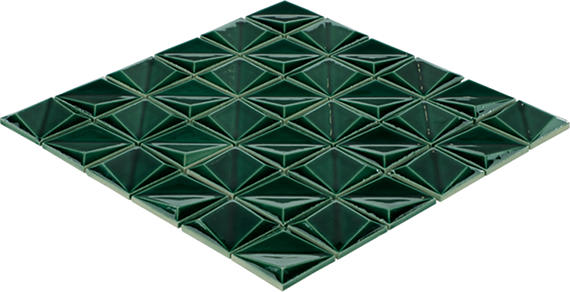 Artefino Vintage Jade Pyramid 1/2X6 Glossy
