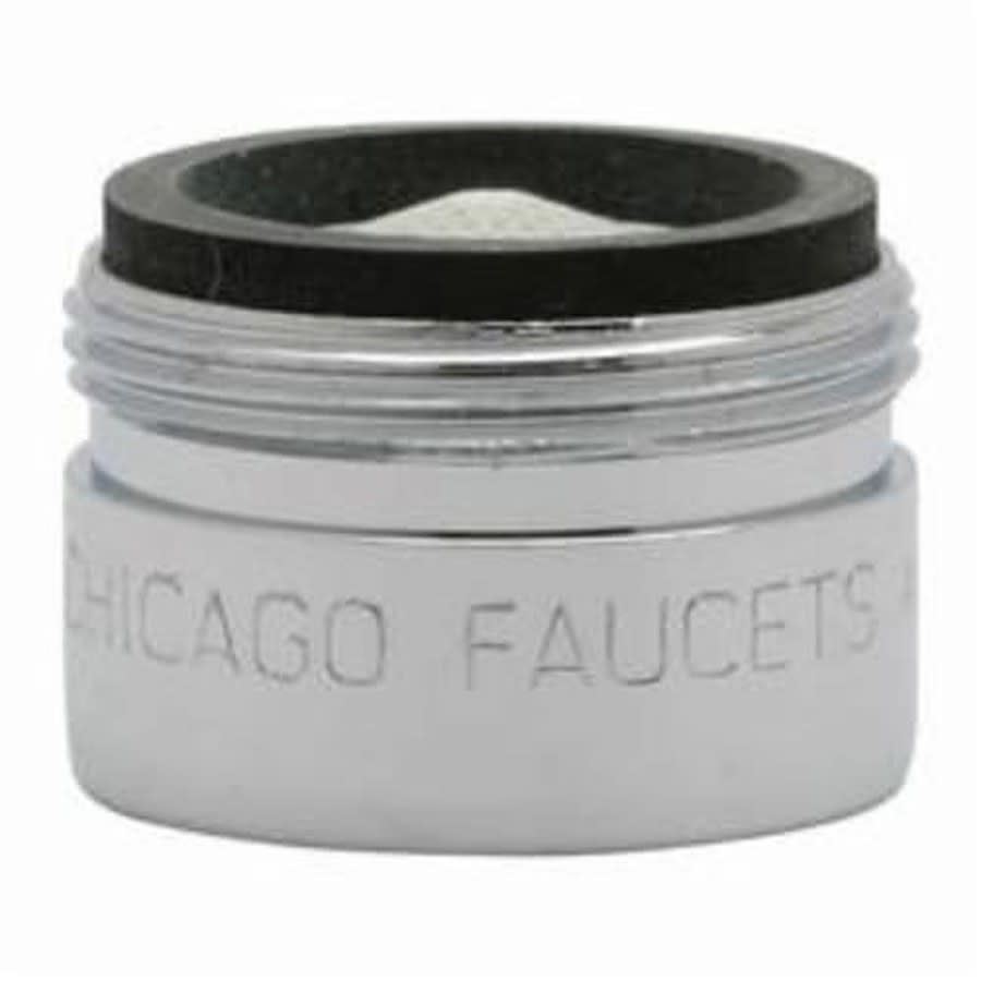 Econo-Flo Pressure Compensating Spray, 0.5 gpm, Male Thread, Non-Aerated Laminar Stream, Polished Chrome