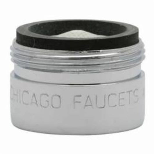 Econo-Flo Pressure Compensating Spray, 0.5 gpm, Male Thread, Non-Aerated Laminar Stream, Polished Chrome