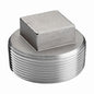 Square Head Plug, 2 in, MNPT, 304/304L Stainless Steel, 150 lb