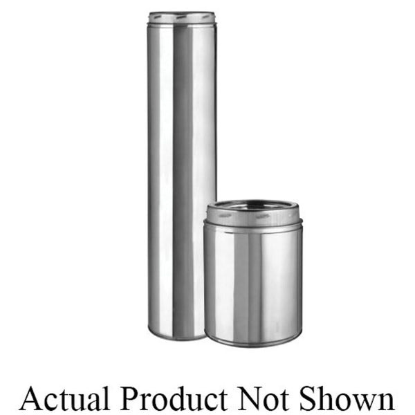 Round Vent Vent Pipe, 6 in Dia, 48 in L
