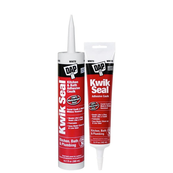 Kwik Seal® Tub & Tile Caulk, 6 oz, Almond