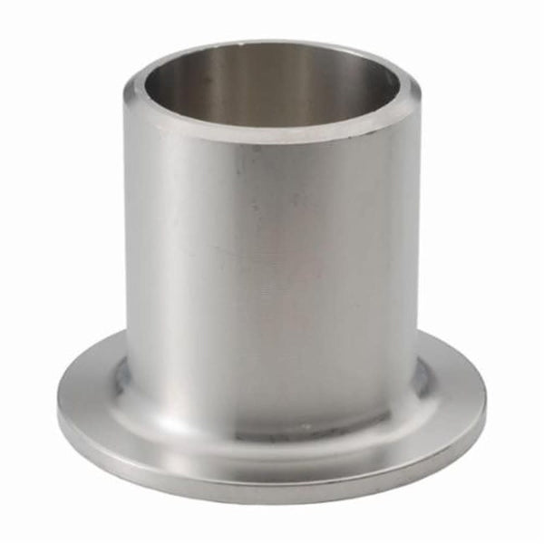 Type A Stub End, 3 in, Butt Weld, 304/304L Stainless Steel, 150 lb