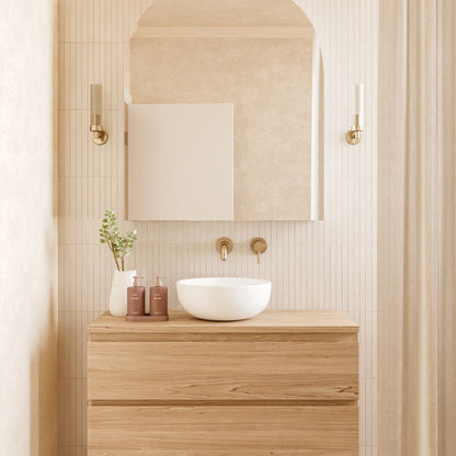 Frammenta Floor and Wall Palladiana Mosaic in Beige
