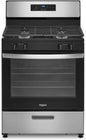 30"W 5.1Cuft F/S 4B Gas Range Stainless Steel
