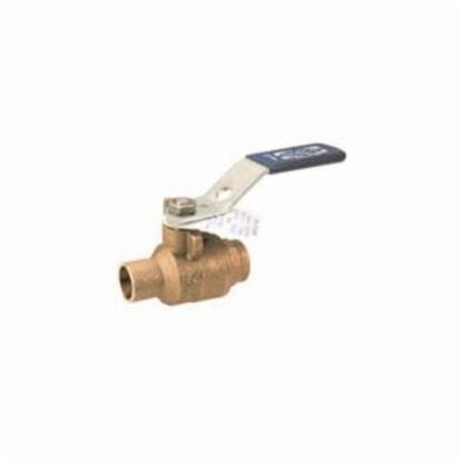 2-Piece Ball Valve, 3/4 in, C, Full Port, Stainless Steel Ball, Bronze