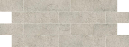 Limestone Volcanic Gray Rectangle, Raked, Scraped 4X20