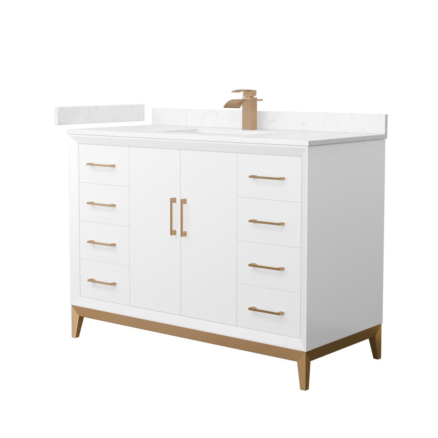Amici Single Bathroom Vanity - 48W x 35.25H x 22D