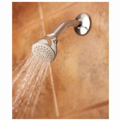 Shower Head, 2-1/2 in Dia, 1.75 gpm, Brushed Nickel