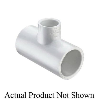 Tee, 2-1/2 x 1-1/2 in, Socket, SCH 40/STD, PVC