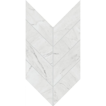 Marble Attache Lavish Diamond Carrara Square 32X32 Satin