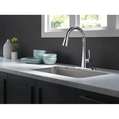 Lenta Single-Handle Pull-Down Kitchen Faucet with ShieldSpray