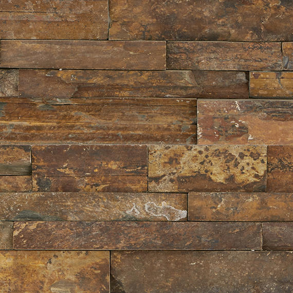 Stacked Stone Tibetan Slate Stacked, Natural Cleft 6X24