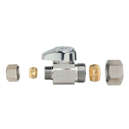 1/2 in. Compression Inlet x 3/8 in. Compression Outlet Straight Valve
