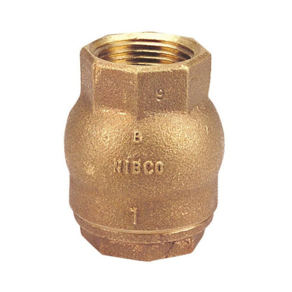 Ring Check® Spring Check Valve, 2 in, FNPT, Bronze
