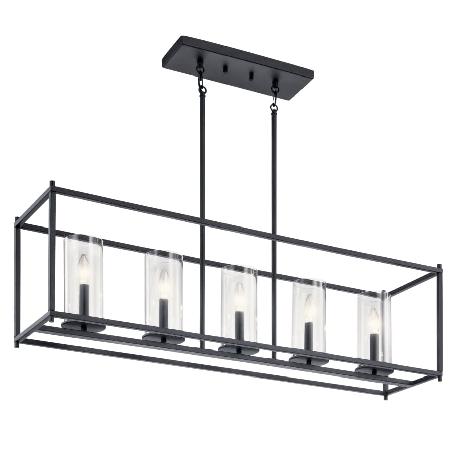 Crosby 5 Light 41" Wide Linear Chandelier