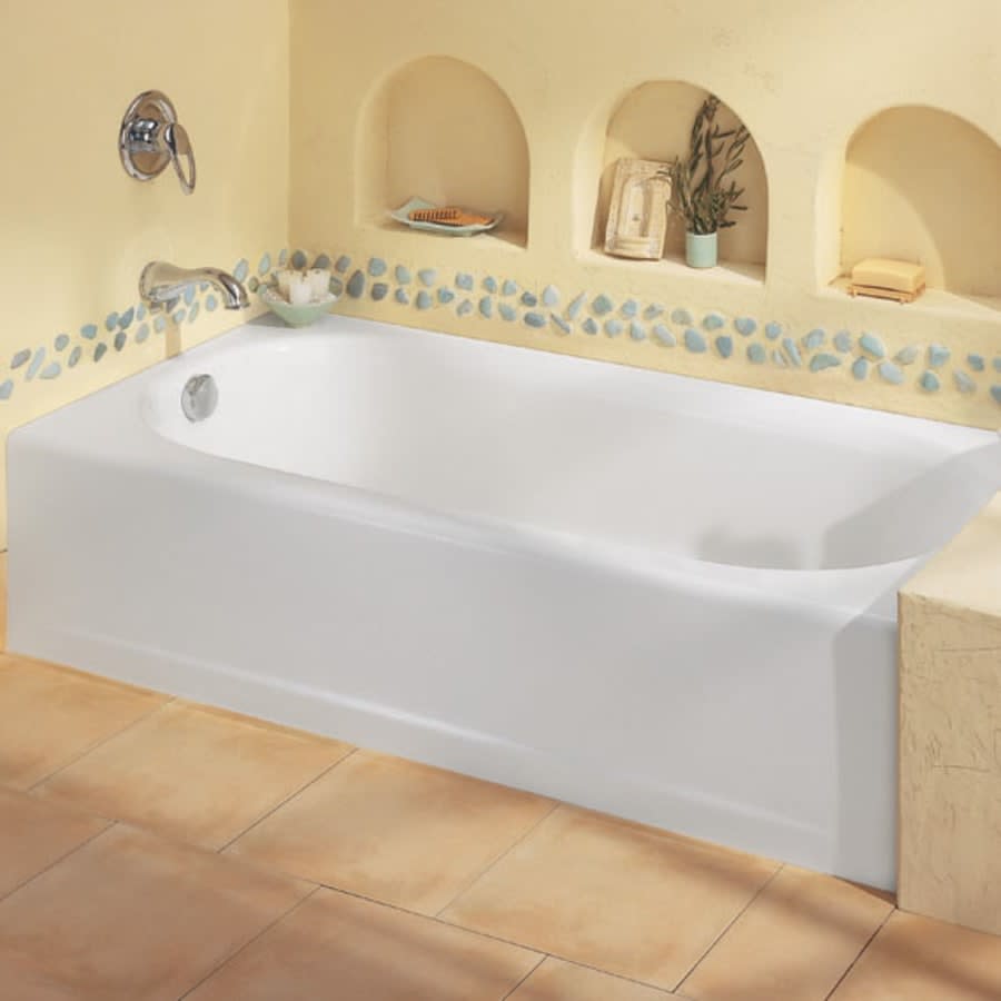 Princeton 60" Americast Bathtub with Right Hand Drain - Lifetime Warranty