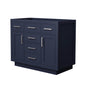 Beckett Single Bathroom Vanity with Toe Kick - 41W x 34.25H x 21.5D