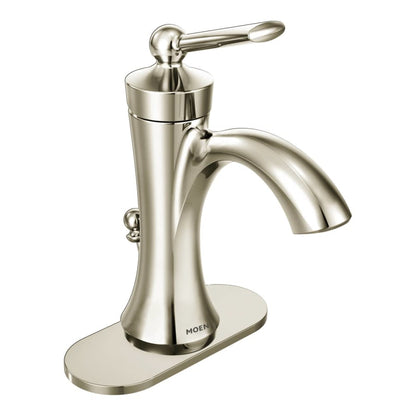 Wynford Single Hole Bathroom Faucet with Metal Pop-Up Drain Assembly