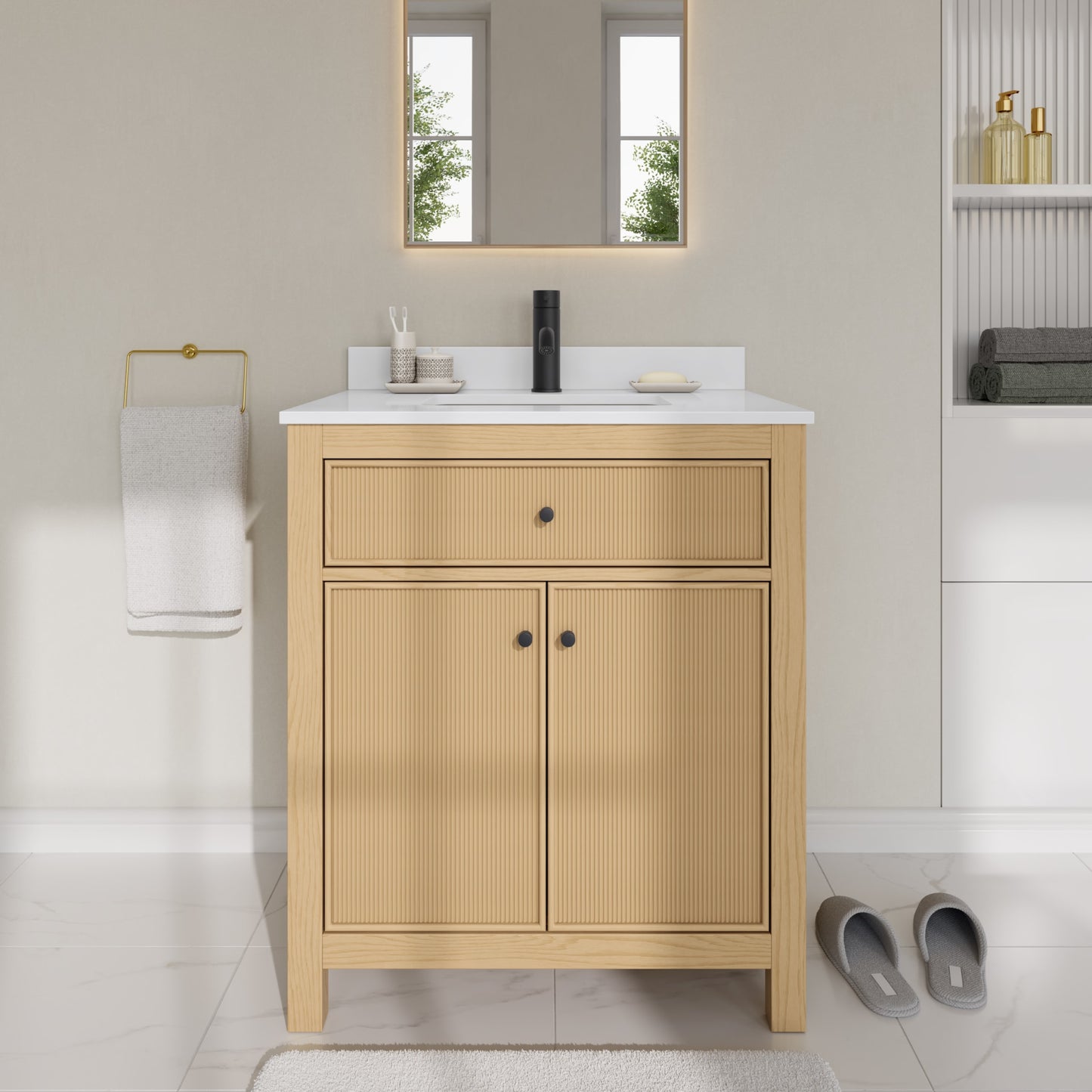 Pendry Single Bathroom Vanity - 30W x 35H x 22D