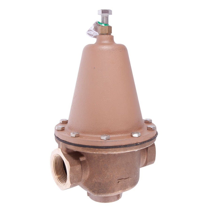Pressure Reducing Valve, 1/2 in, FNPT, Brass