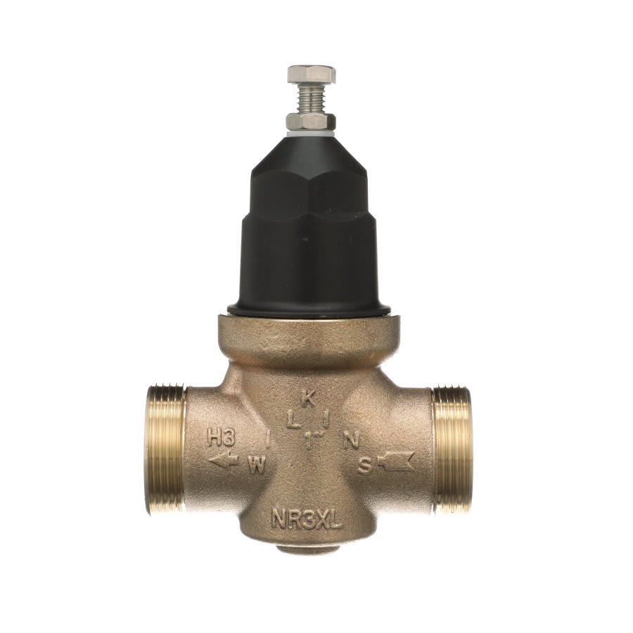 Pressure Reducing Valve, 1 in, Union FNPT x Union C, Bronze