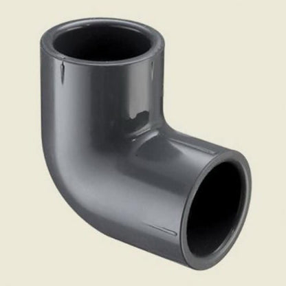 90 deg Elbow, 1 in, Socket, SCH 80/XH, PVC