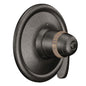Single Handle ExactTemp Thermostatic Valve Trim Only from the ExactTemp Collection (Less Valve)
