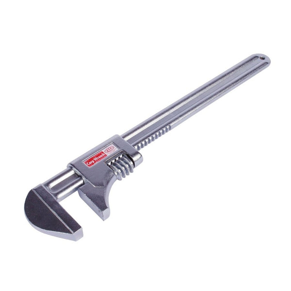 Smooth Jaw Wrench, 4-1/2 in, 18 in OAL, Forged Steel Body