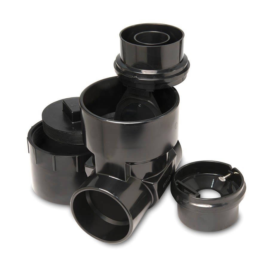 Extendable Backwater Valve, 4 in, ABS