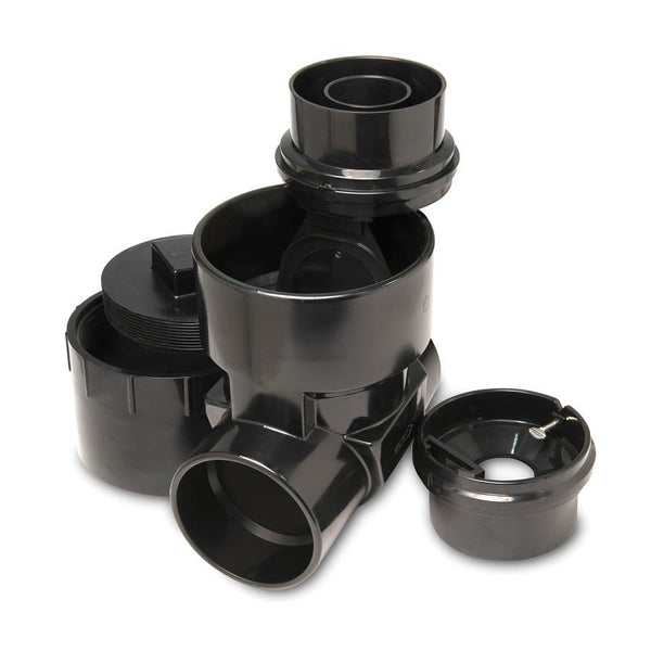 Extendable Backwater Valve, 4 in, ABS