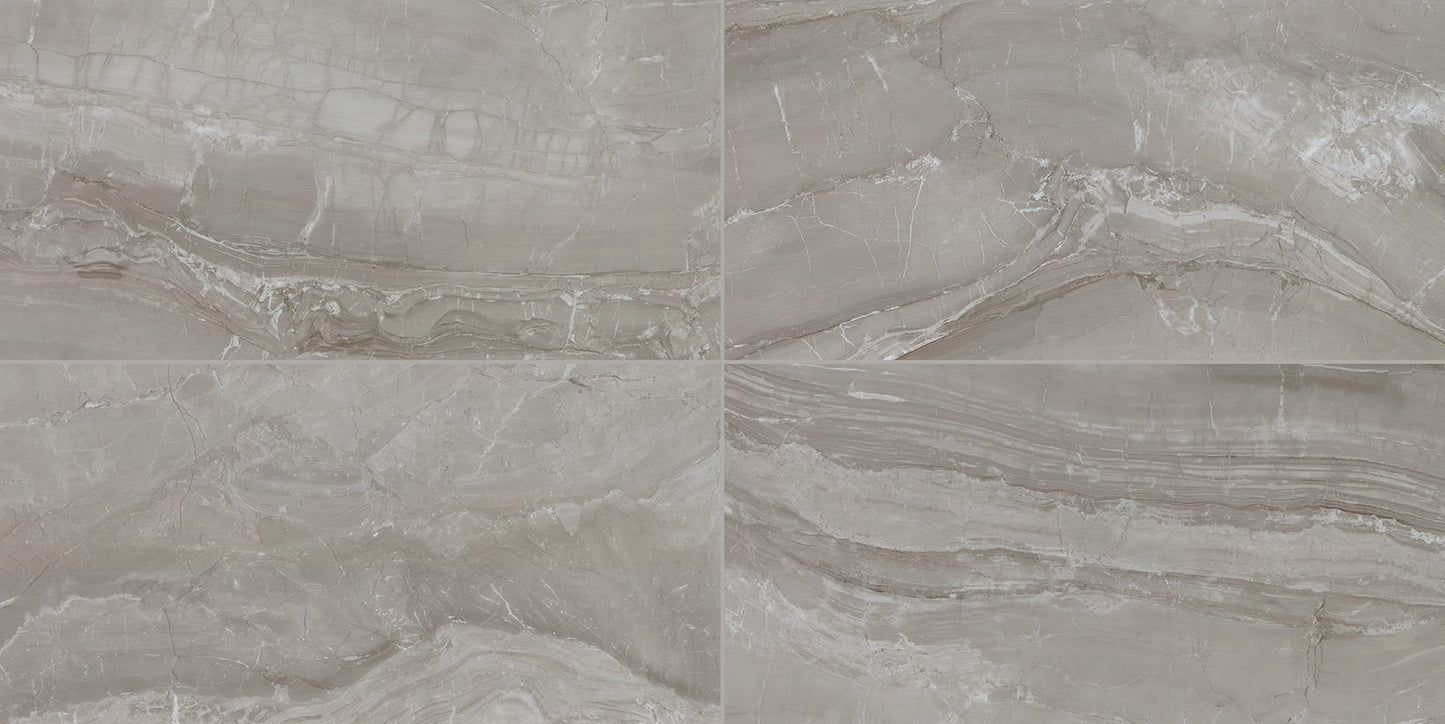 Famed Fortune Chevron 3X6 Polished