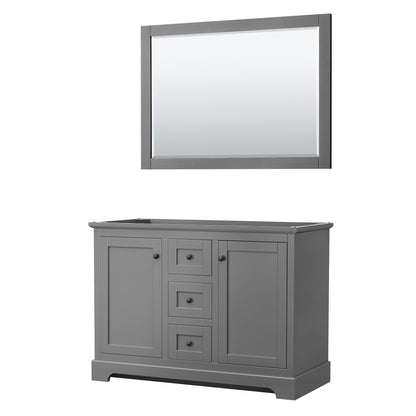 Avery Double Bathroom Vanity - 47.25W x 34.25H x 21.75D