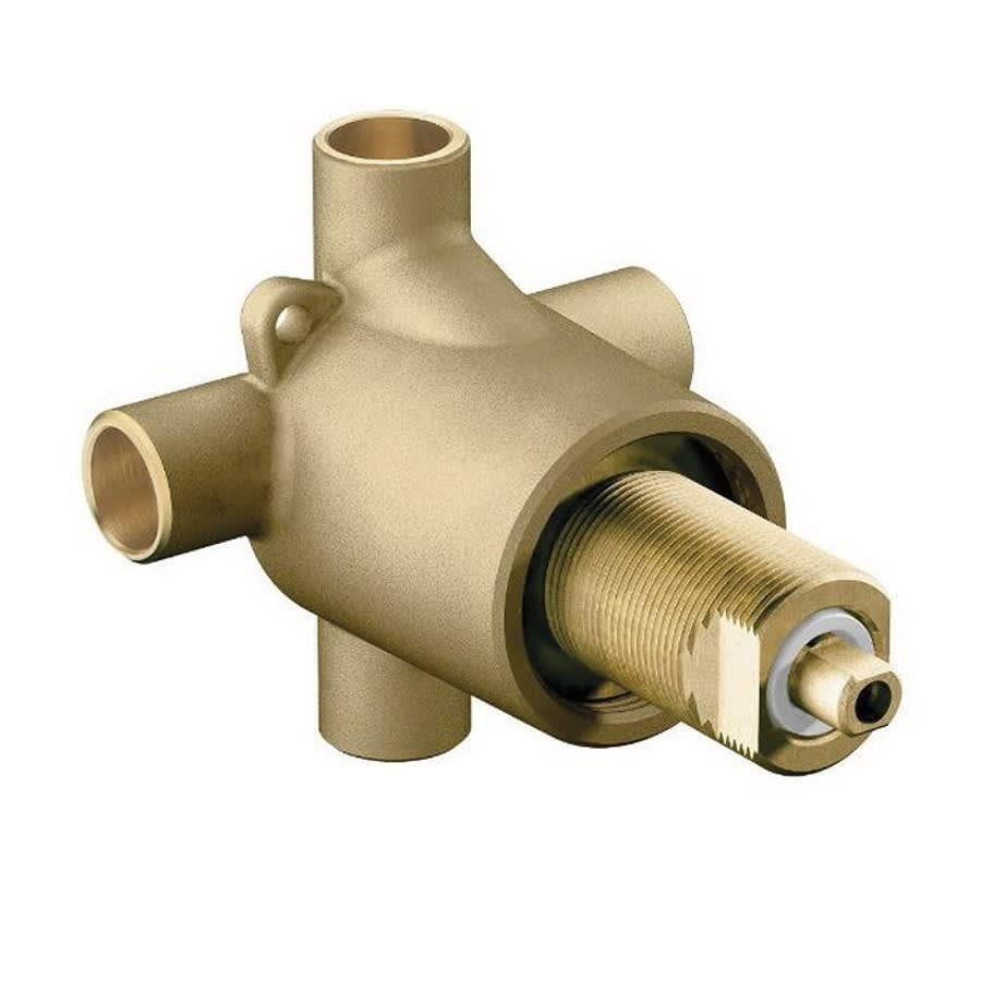 3-Function Transfer Valve, 1/2 in, C, Metal Body