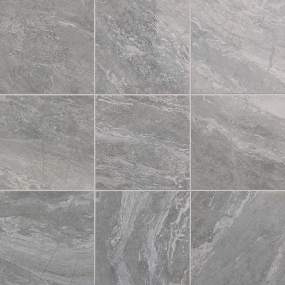 Perpetuo Eternal Grey Square 12X12 Matte