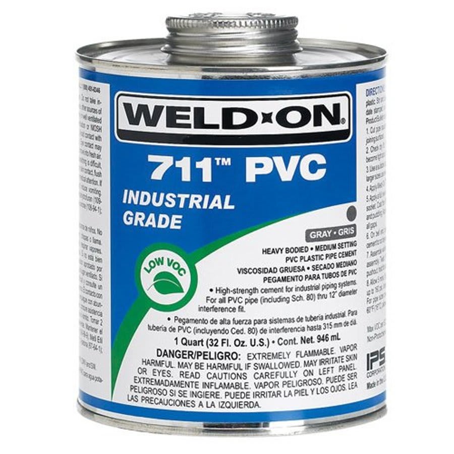 711™ Heavy Body Cement, 1 gal, Gray, For PVC