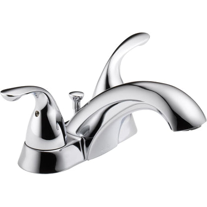 Classic Centerset Bathroom Faucet with Pop-Up Drain Assembly - Includes Lifetime Warranty