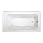 Hillsboro 66" x 36" Three Wall Alcove Acrylic Soaking Tub with Right Drain and Overflow