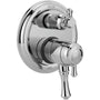 Cassidy 17 Series Pressure Balanced Valve Trim with Integrated Volume Control and 3 Function Diverter for Two Shower Applications - Less Rough-In