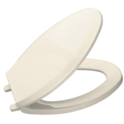 Lustra Q2 Elongated Closed-Front Toilet Seat with Quick-Release and Quick-Attach Hinges