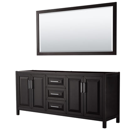 Daria Double Bathroom Vanity - 78.75W x 35H x 21.5D