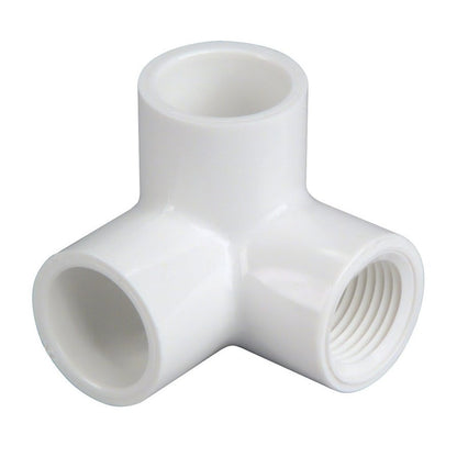 90 deg Elbow, 1/2 in, Socket x FNPT, SCH 40/STD, PVC