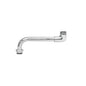 Double Joint Swivel Spout, 3/4 in, Brass